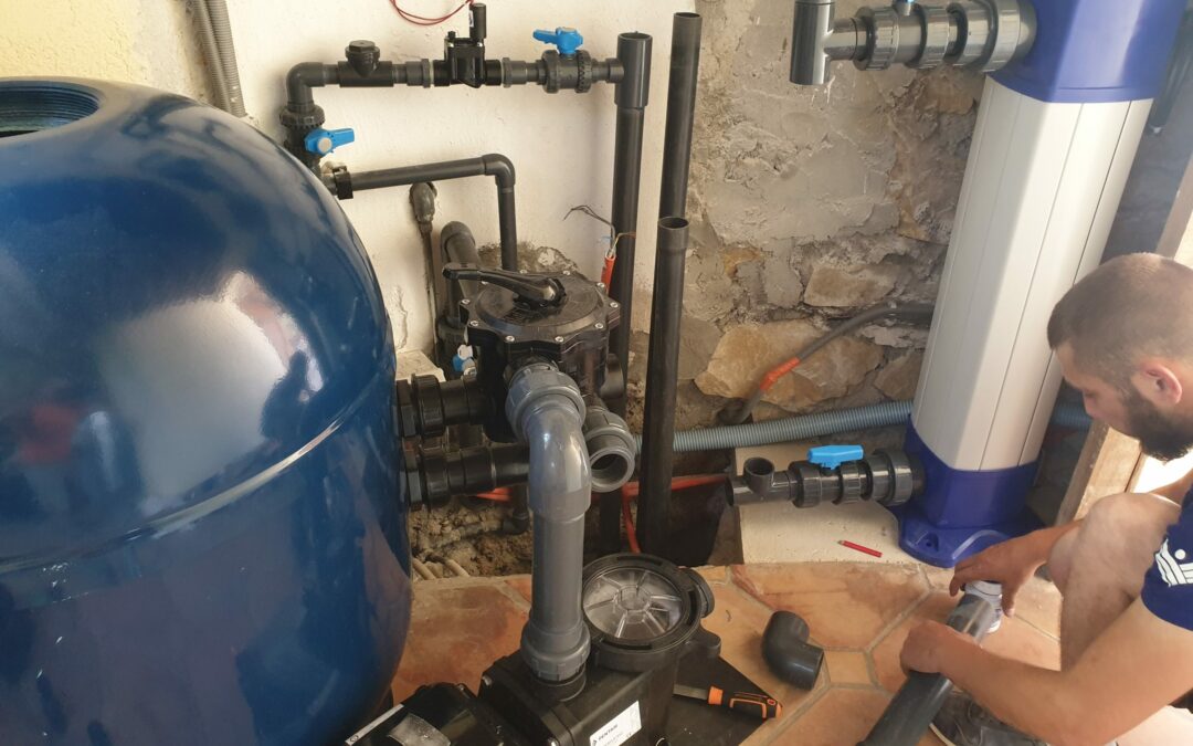 INSTALLATION FILTRATION AVEC REACTEUR UV