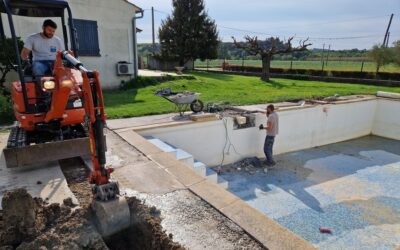 Nouveau chantier à Grillon